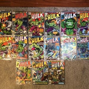 Hulk comic book lot